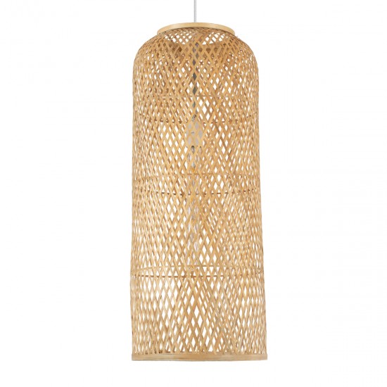 GLOBOSTAR® CALERO 01711 Boho Κρεμαστό Φωτιστικό Οροφής με Ντουί 1 x E27 AC 220-240V IP20 - Μπεζ - Μ30 x Π30 x Υ70cm GLOBOSTAR® CALERO 01711 Boho Κρεμαστό Φωτιστικό Οροφής με Ντουί 1 x E27 AC 220-240V IP20 - Μπεζ - Μ30 x Π30 x Υ70cm