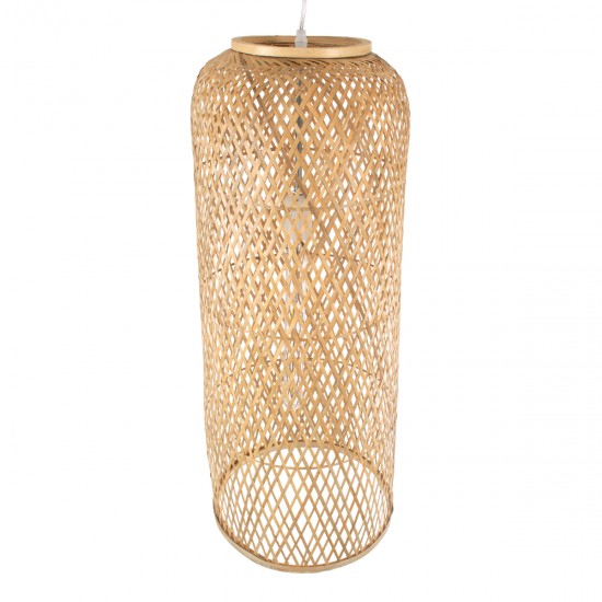 GLOBOSTAR® CALERO 01711 Boho Κρεμαστό Φωτιστικό Οροφής με Ντουί 1 x E27 AC 220-240V IP20 - Μπεζ - Μ30 x Π30 x Υ70cm GLOBOSTAR® CALERO 01711 Boho Κρεμαστό Φωτιστικό Οροφής με Ντουί 1 x E27 AC 220-240V IP20 - Μπεζ - Μ30 x Π30 x Υ70cm