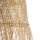 GLOBOSTAR® MANILA 01713 Boho Κρεμαστό Φωτιστικό Οροφής με Ντουί 1 x E27 AC 220-240V IP20 - Μπεζ - Μ25 x Π25 x Υ60cm