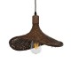 GLOBOSTAR® CUBA 01716 Boho Κρεμαστό Φωτιστικό Οροφής με Ντουί 1 x E27 AC 220-240V IP20 - Καφέ - Μ33 x Π30 x Υ22cm GLOBOSTAR® CUBA 01716 Boho Κρεμαστό Φωτιστικό Οροφής με Ντουί 1 x E27 AC 220-240V IP20 - Καφέ - Μ33 x Π30 x Υ22cm