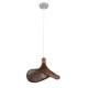GLOBOSTAR® CUBA 01716 Boho Κρεμαστό Φωτιστικό Οροφής με Ντουί 1 x E27 AC 220-240V IP20 - Καφέ - Μ33 x Π30 x Υ22cm GLOBOSTAR® CUBA 01716 Boho Κρεμαστό Φωτιστικό Οροφής με Ντουί 1 x E27 AC 220-240V IP20 - Καφέ - Μ33 x Π30 x Υ22cm