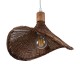 GLOBOSTAR® CUBA 01716 Boho Κρεμαστό Φωτιστικό Οροφής με Ντουί 1 x E27 AC 220-240V IP20 - Καφέ - Μ33 x Π30 x Υ22cm GLOBOSTAR® CUBA 01716 Boho Κρεμαστό Φωτιστικό Οροφής με Ντουί 1 x E27 AC 220-240V IP20 - Καφέ - Μ33 x Π30 x Υ22cm