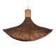 GLOBOSTAR® CUBA 01716 Boho Κρεμαστό Φωτιστικό Οροφής με Ντουί 1 x E27 AC 220-240V IP20 - Καφέ - Μ33 x Π30 x Υ22cm GLOBOSTAR® CUBA 01716 Boho Κρεμαστό Φωτιστικό Οροφής με Ντουί 1 x E27 AC 220-240V IP20 - Καφέ - Μ33 x Π30 x Υ22cm