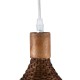 GLOBOSTAR® CUBA 01716 Boho Κρεμαστό Φωτιστικό Οροφής με Ντουί 1 x E27 AC 220-240V IP20 - Καφέ - Μ33 x Π30 x Υ22cm GLOBOSTAR® CUBA 01716 Boho Κρεμαστό Φωτιστικό Οροφής με Ντουί 1 x E27 AC 220-240V IP20 - Καφέ - Μ33 x Π30 x Υ22cm