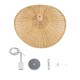GLOBOSTAR® CUBA 01717 Boho Κρεμαστό Φωτιστικό Οροφής με Ντουί 1 x E27 AC 220-240V IP20 - Μπεζ - Μ43 x Π40 x Υ28cm GLOBOSTAR® CUBA 01717 Boho Κρεμαστό Φωτιστικό Οροφής με Ντουί 1 x E27 AC 220-240V IP20 - Μπεζ - Μ43 x Π40 x Υ28cm