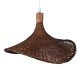 GLOBOSTAR® CUBA 01718 Boho Κρεμαστό Φωτιστικό Οροφής με Ντουί 1 x E27 AC 220-240V IP20 - Καφέ - Μ43 x Π40 x Y28cm GLOBOSTAR® CUBA 01718 Boho Κρεμαστό Φωτιστικό Οροφής με Ντουί 1 x E27 AC 220-240V IP20 - Καφέ - Μ43 x Π40 x Y28cm
