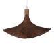 GLOBOSTAR® CUBA 01718 Boho Κρεμαστό Φωτιστικό Οροφής με Ντουί 1 x E27 AC 220-240V IP20 - Καφέ - Μ43 x Π40 x Y28cm GLOBOSTAR® CUBA 01718 Boho Κρεμαστό Φωτιστικό Οροφής με Ντουί 1 x E27 AC 220-240V IP20 - Καφέ - Μ43 x Π40 x Y28cm