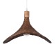 GLOBOSTAR® CUBA 01718 Boho Κρεμαστό Φωτιστικό Οροφής με Ντουί 1 x E27 AC 220-240V IP20 - Καφέ - Μ43 x Π40 x Y28cm GLOBOSTAR® CUBA 01718 Boho Κρεμαστό Φωτιστικό Οροφής με Ντουί 1 x E27 AC 220-240V IP20 - Καφέ - Μ43 x Π40 x Y28cm