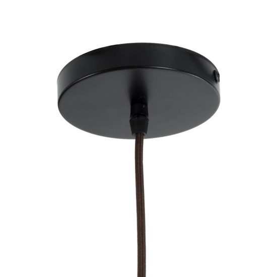 GLOBOSTAR® CUBA 01720 Boho Κρεμαστό Φωτιστικό Οροφής με Ντουί 1 x E27 AC 220-240V IP20 - Καφέ - Μ53 x Π53 x Υ30cm GLOBOSTAR® CUBA 01720 Boho Κρεμαστό Φωτιστικό Οροφής με Ντουί 1 x E27 AC 220-240V IP20 - Καφέ - Μ53 x Π53 x Υ30cm