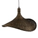 GLOBOSTAR® CUBA 01720 Boho Κρεμαστό Φωτιστικό Οροφής με Ντουί 1 x E27 AC 220-240V IP20 - Καφέ - Μ53 x Π53 x Υ30cm GLOBOSTAR® CUBA 01720 Boho Κρεμαστό Φωτιστικό Οροφής με Ντουί 1 x E27 AC 220-240V IP20 - Καφέ - Μ53 x Π53 x Υ30cm