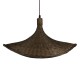 GLOBOSTAR® CUBA 01720 Boho Κρεμαστό Φωτιστικό Οροφής με Ντουί 1 x E27 AC 220-240V IP20 - Καφέ - Μ53 x Π53 x Υ30cm GLOBOSTAR® CUBA 01720 Boho Κρεμαστό Φωτιστικό Οροφής με Ντουί 1 x E27 AC 220-240V IP20 - Καφέ - Μ53 x Π53 x Υ30cm