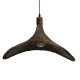 GLOBOSTAR® CUBA 01720 Boho Κρεμαστό Φωτιστικό Οροφής με Ντουί 1 x E27 AC 220-240V IP20 - Καφέ - Μ53 x Π53 x Υ30cm GLOBOSTAR® CUBA 01720 Boho Κρεμαστό Φωτιστικό Οροφής με Ντουί 1 x E27 AC 220-240V IP20 - Καφέ - Μ53 x Π53 x Υ30cm