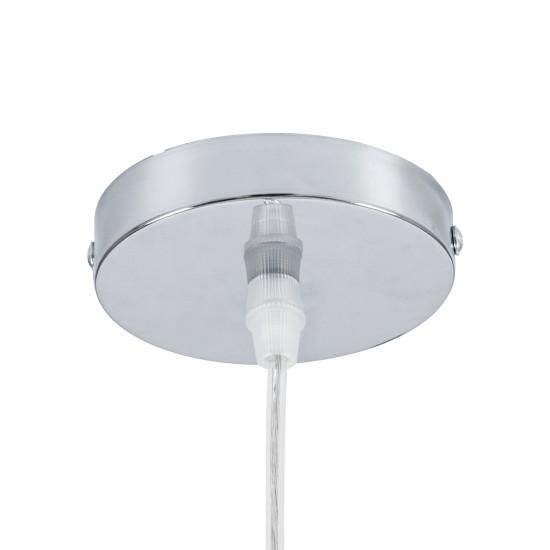 GLOBOSTAR® CUBA 01721 Boho Κρεμαστό Φωτιστικό Οροφής με Ντουί 1 x E27 AC 220-240V IP20 - Μπεζ - Μ64 x Π48 x Υ41cm GLOBOSTAR® CUBA 01721 Boho Κρεμαστό Φωτιστικό Οροφής με Ντουί 1 x E27 AC 220-240V IP20 - Μπεζ - Μ64 x Π48 x Υ41cm