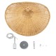 GLOBOSTAR® CUBA 01721 Boho Κρεμαστό Φωτιστικό Οροφής με Ντουί 1 x E27 AC 220-240V IP20 - Μπεζ - Μ64 x Π48 x Υ41cm GLOBOSTAR® CUBA 01721 Boho Κρεμαστό Φωτιστικό Οροφής με Ντουί 1 x E27 AC 220-240V IP20 - Μπεζ - Μ64 x Π48 x Υ41cm