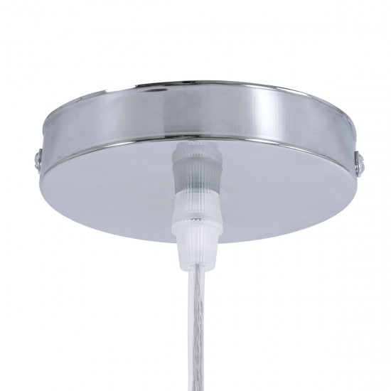 GLOBOSTAR® LUCIA 01725 Boho Κρεμαστό Φωτιστικό Οροφής με Ντουί 1 x E27 AC 220-240V IP20 - Μπεζ - Μ40 x Π40 x Y34cm GLOBOSTAR® LUCIA 01725 Boho Κρεμαστό Φωτιστικό Οροφής με Ντουί 1 x E27 AC 220-240V IP20 - Μπεζ - Μ40 x Π40 x Y34cm