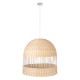 GLOBOSTAR® LUCIA 01726 Boho Κρεμαστό Φωτιστικό Οροφής με Ντουί 1 x E27 AC 220-240V IP20 - Μπεζ - Μ60 x Π60 x Y60cm GLOBOSTAR® LUCIA 01726 Boho Κρεμαστό Φωτιστικό Οροφής με Ντουί 1 x E27 AC 220-240V IP20 - Μπεζ - Μ60 x Π60 x Y60cm