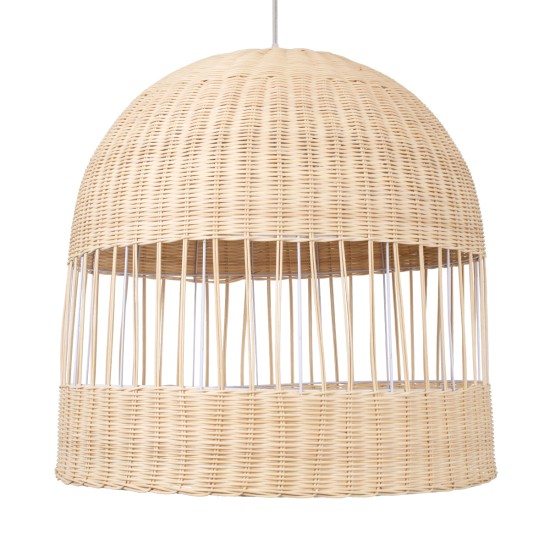 GLOBOSTAR® LUCIA 01726 Boho Κρεμαστό Φωτιστικό Οροφής με Ντουί 1 x E27 AC 220-240V IP20 - Μπεζ - Μ60 x Π60 x Y60cm GLOBOSTAR® LUCIA 01726 Boho Κρεμαστό Φωτιστικό Οροφής με Ντουί 1 x E27 AC 220-240V IP20 - Μπεζ - Μ60 x Π60 x Y60cm