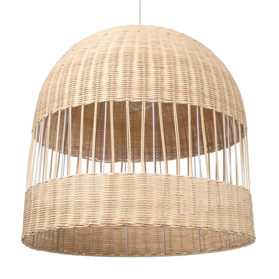GLOBOSTAR® LUCIA 01726 Boho Κρεμαστό Φωτιστικό Οροφής με Ντουί 1 x E27 AC 220-240V IP20 - Μπεζ - Μ60 x Π60 x Y60cm GLOBOSTAR® LUCIA 01726 Boho Κρεμαστό Φωτιστικό Οροφής με Ντουί 1 x E27 AC 220-240V IP20 - Μπεζ - Μ60 x Π60 x Y60cm