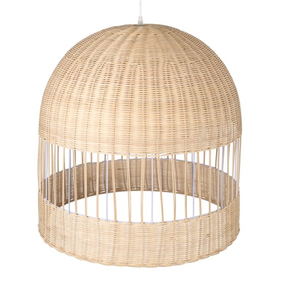 GLOBOSTAR® LUCIA 01726 Boho Κρεμαστό Φωτιστικό Οροφής με Ντουί 1 x E27 AC 220-240V IP20 - Μπεζ - Μ60 x Π60 x Y60cm GLOBOSTAR® LUCIA 01726 Boho Κρεμαστό Φωτιστικό Οροφής με Ντουί 1 x E27 AC 220-240V IP20 - Μπεζ - Μ60 x Π60 x Y60cm
