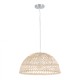 GLOBOSTAR® COMORES 01727 Boho Κρεμαστό Φωτιστικό Οροφής με Ντουί 1 x E27 AC 220-240V IP20 - Μπεζ - Μ40 x Π40 x Y20cm GLOBOSTAR® COMORES 01727 Boho Κρεμαστό Φωτιστικό Οροφής με Ντουί 1 x E27 AC 220-240V IP20 - Μπεζ - Μ40 x Π40 x Y20cm