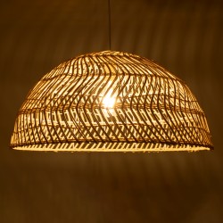 GLOBOSTAR® COMORES 01728 Boho Κρεμαστό Φωτιστικό Οροφής με Ντουί 1 x E27 AC 220-240V IP20 - Μπεζ - Μ60 x Π60 x Y30cm GLOBOSTAR® COMORES 01728 Boho Κρεμαστό Φωτιστικό Οροφής με Ντουί 1 x E27 AC 220-240V IP20 - Μπεζ - Μ60 x Π60 x Y30cm