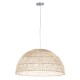 GLOBOSTAR® COMORES 01728 Boho Κρεμαστό Φωτιστικό Οροφής με Ντουί 1 x E27 AC 220-240V IP20 - Μπεζ - Μ60 x Π60 x Y30cm GLOBOSTAR® COMORES 01728 Boho Κρεμαστό Φωτιστικό Οροφής με Ντουί 1 x E27 AC 220-240V IP20 - Μπεζ - Μ60 x Π60 x Y30cm