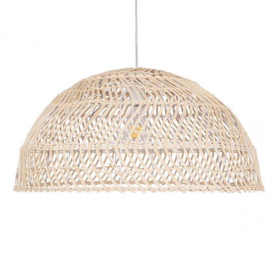 GLOBOSTAR® COMORES 01728 Boho Κρεμαστό Φωτιστικό Οροφής με Ντουί 1 x E27 AC 220-240V IP20 - Μπεζ - Μ60 x Π60 x Y30cm GLOBOSTAR® COMORES 01728 Boho Κρεμαστό Φωτιστικό Οροφής με Ντουί 1 x E27 AC 220-240V IP20 - Μπεζ - Μ60 x Π60 x Y30cm