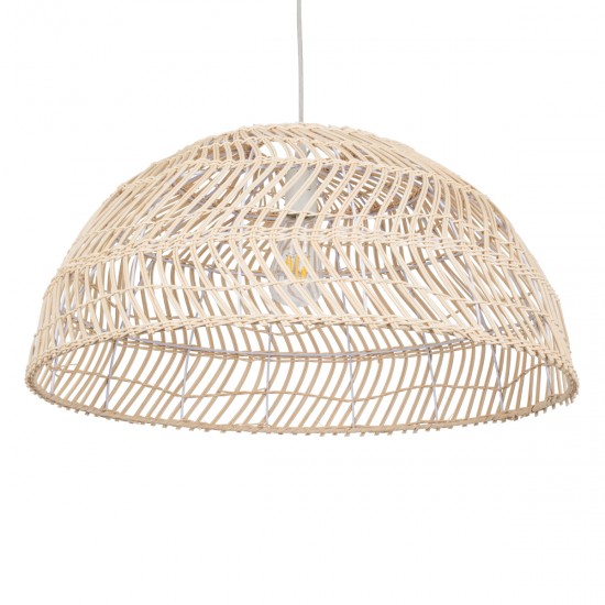 GLOBOSTAR® COMORES 01728 Boho Κρεμαστό Φωτιστικό Οροφής με Ντουί 1 x E27 AC 220-240V IP20 - Μπεζ - Μ60 x Π60 x Y30cm GLOBOSTAR® COMORES 01728 Boho Κρεμαστό Φωτιστικό Οροφής με Ντουί 1 x E27 AC 220-240V IP20 - Μπεζ - Μ60 x Π60 x Y30cm