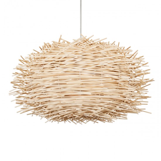GLOBOSTAR® MINORCA 01731 Boho Κρεμαστό Φωτιστικό Οροφής με Ντουί 1 x E27 AC 220-240V IP20 - Μπεζ - Μ60 x Π60 x Y35cm GLOBOSTAR® MINORCA 01731 Boho Κρεμαστό Φωτιστικό Οροφής με Ντουί 1 x E27 AC 220-240V IP20 - Μπεζ - Μ60 x Π60 x Y35cm