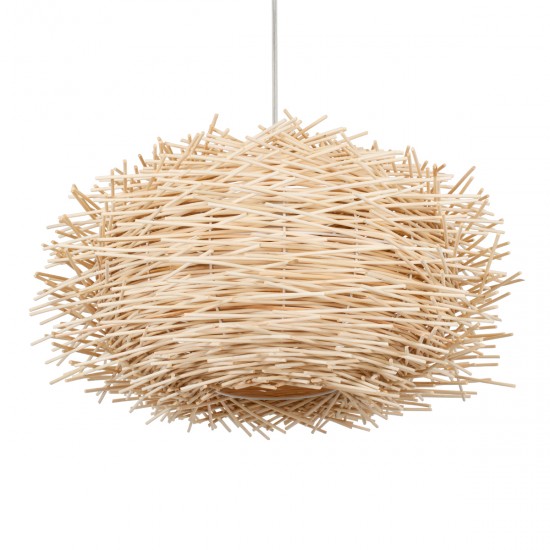 GLOBOSTAR® MINORCA 01731 Boho Κρεμαστό Φωτιστικό Οροφής με Ντουί 1 x E27 AC 220-240V IP20 - Μπεζ - Μ60 x Π60 x Y35cm GLOBOSTAR® MINORCA 01731 Boho Κρεμαστό Φωτιστικό Οροφής με Ντουί 1 x E27 AC 220-240V IP20 - Μπεζ - Μ60 x Π60 x Y35cm