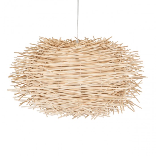 GLOBOSTAR® MINORCA 01731 Boho Κρεμαστό Φωτιστικό Οροφής με Ντουί 1 x E27 AC 220-240V IP20 - Μπεζ - Μ60 x Π60 x Y35cm GLOBOSTAR® MINORCA 01731 Boho Κρεμαστό Φωτιστικό Οροφής με Ντουί 1 x E27 AC 220-240V IP20 - Μπεζ - Μ60 x Π60 x Y35cm