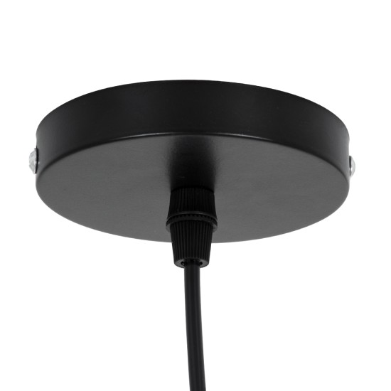 GLOBOSTAR® MINORCA 01732 Boho Κρεμαστό Φωτιστικό Οροφής με Ντουί 1 x E27 AC 220-240V IP20 - Καφέ - Μ30 x Π30 x Υ18cm GLOBOSTAR® MINORCA 01732 Boho Κρεμαστό Φωτιστικό Οροφής με Ντουί 1 x E27 AC 220-240V IP20 - Καφέ - Μ30 x Π30 x Υ18cm