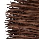 GLOBOSTAR® MINORCA 01734 Boho Κρεμαστό Φωτιστικό Οροφής με Ντουί 1 x E27 AC 220-240V IP20 - Καφέ - Μ60 x Π60 x Y35cm
