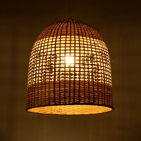 GLOBOSTAR® BORA-BORA 01735 Boho Κρεμαστό Φωτιστικό Οροφής με Ντουί 1 x E27 AC 220-240V IP20 - Μπεζ - Μ42 x Π42 x Υ44cm GLOBOSTAR® BORA-BORA 01735 Boho Κρεμαστό Φωτιστικό Οροφής με Ντουί 1 x E27 AC 220-240V IP20 - Μπεζ - Μ42 x Π42 x Υ44cm