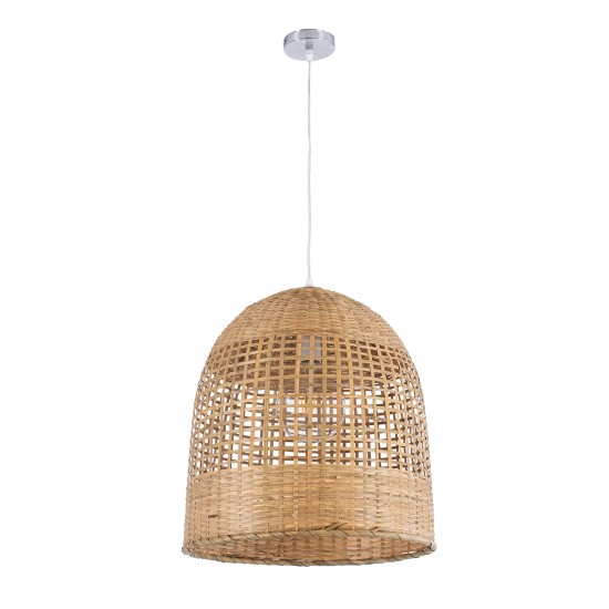 GLOBOSTAR® BORA-BORA 01735 Boho Κρεμαστό Φωτιστικό Οροφής με Ντουί 1 x E27 AC 220-240V IP20 - Μπεζ - Μ42 x Π42 x Υ44cm GLOBOSTAR® BORA-BORA 01735 Boho Κρεμαστό Φωτιστικό Οροφής με Ντουί 1 x E27 AC 220-240V IP20 - Μπεζ - Μ42 x Π42 x Υ44cm
