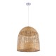 GLOBOSTAR® BORA-BORA 01735 Boho Κρεμαστό Φωτιστικό Οροφής με Ντουί 1 x E27 AC 220-240V IP20 - Μπεζ - Μ42 x Π42 x Υ44cm GLOBOSTAR® BORA-BORA 01735 Boho Κρεμαστό Φωτιστικό Οροφής με Ντουί 1 x E27 AC 220-240V IP20 - Μπεζ - Μ42 x Π42 x Υ44cm