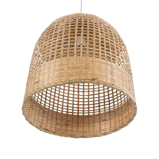 GLOBOSTAR® BORA-BORA 01735 Boho Κρεμαστό Φωτιστικό Οροφής με Ντουί 1 x E27 AC 220-240V IP20 - Μπεζ - Μ42 x Π42 x Υ44cm GLOBOSTAR® BORA-BORA 01735 Boho Κρεμαστό Φωτιστικό Οροφής με Ντουί 1 x E27 AC 220-240V IP20 - Μπεζ - Μ42 x Π42 x Υ44cm