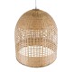 GLOBOSTAR® BORA-BORA 01735 Boho Κρεμαστό Φωτιστικό Οροφής με Ντουί 1 x E27 AC 220-240V IP20 - Μπεζ - Μ42 x Π42 x Υ44cm GLOBOSTAR® BORA-BORA 01735 Boho Κρεμαστό Φωτιστικό Οροφής με Ντουί 1 x E27 AC 220-240V IP20 - Μπεζ - Μ42 x Π42 x Υ44cm