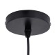 GLOBOSTAR® BORA-BORA 01736 Boho Κρεμαστό Φωτιστικό Οροφής με Ντουί 1 x E27 AC 220-240V IP20 - Καφέ - Μ42 x Π42 x Y44cm