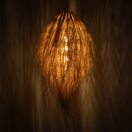 GLOBOSTAR® ARCHIPELAGO 01747 Boho Κρεμαστό Φωτιστικό Οροφής με Ντουί 1 x E27 AC 220-240V IP20 - Μπεζ - Μ30 x Π30 x Υ63cm GLOBOSTAR® ARCHIPELAGO 01747 Boho Κρεμαστό Φωτιστικό Οροφής με Ντουί 1 x E27 AC 220-240V IP20 - Μπεζ - Μ30 x Π30 x Υ63cm