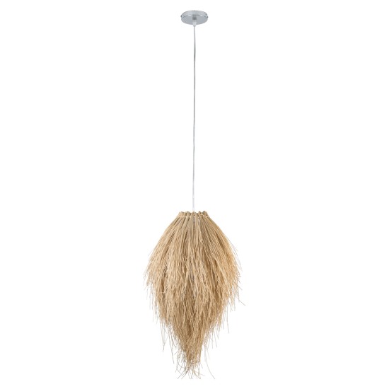 GLOBOSTAR® ARCHIPELAGO 01747 Boho Κρεμαστό Φωτιστικό Οροφής με Ντουί 1 x E27 AC 220-240V IP20 - Μπεζ - Μ30 x Π30 x Υ63cm GLOBOSTAR® ARCHIPELAGO 01747 Boho Κρεμαστό Φωτιστικό Οροφής με Ντουί 1 x E27 AC 220-240V IP20 - Μπεζ - Μ30 x Π30 x Υ63cm