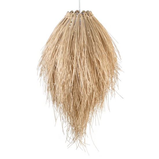 GLOBOSTAR® ARCHIPELAGO 01747 Boho Κρεμαστό Φωτιστικό Οροφής με Ντουί 1 x E27 AC 220-240V IP20 - Μπεζ - Μ30 x Π30 x Υ63cm GLOBOSTAR® ARCHIPELAGO 01747 Boho Κρεμαστό Φωτιστικό Οροφής με Ντουί 1 x E27 AC 220-240V IP20 - Μπεζ - Μ30 x Π30 x Υ63cm