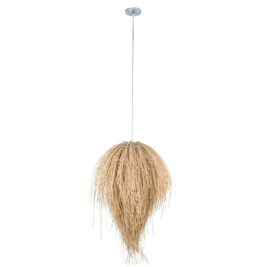 GLOBOSTAR® ARCHIPELAGO 01749 Boho Κρεμαστό Φωτιστικό Οροφής με Ντουί 1 x E27 AC 220-240V IP20 - Μπεζ - Μ40 x Π40 x Υ63cm GLOBOSTAR® ARCHIPELAGO 01749 Boho Κρεμαστό Φωτιστικό Οροφής με Ντουί 1 x E27 AC 220-240V IP20 - Μπεζ - Μ40 x Π40 x Υ63cm