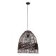 GLOBOSTAR® ALOHA 01752 Boho Κρεμαστό Φωτιστικό Οροφής με Ντουί 1 x E27 AC 220-240V IP20 - Καφέ - Μ45 x Π45 x Υ48cm GLOBOSTAR® ALOHA 01752 Boho Κρεμαστό Φωτιστικό Οροφής με Ντουί 1 x E27 AC 220-240V IP20 - Καφέ - Μ45 x Π45 x Υ48cm