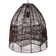 GLOBOSTAR® ALOHA 01752 Boho Κρεμαστό Φωτιστικό Οροφής με Ντουί 1 x E27 AC 220-240V IP20 - Καφέ - Μ45 x Π45 x Υ48cm GLOBOSTAR® ALOHA 01752 Boho Κρεμαστό Φωτιστικό Οροφής με Ντουί 1 x E27 AC 220-240V IP20 - Καφέ - Μ45 x Π45 x Υ48cm