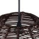 GLOBOSTAR® ALOHA 01752 Boho Κρεμαστό Φωτιστικό Οροφής με Ντουί 1 x E27 AC 220-240V IP20 - Καφέ - Μ45 x Π45 x Υ48cm GLOBOSTAR® ALOHA 01752 Boho Κρεμαστό Φωτιστικό Οροφής με Ντουί 1 x E27 AC 220-240V IP20 - Καφέ - Μ45 x Π45 x Υ48cm
