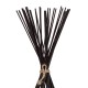 GLOBOSTAR® AZORES 01754 Boho Επιδαπέδιο Φωτιστικό με Ντουί 1 x E27 AC 220-240V IP20 - Καφέ & Μπεζ - Μ30 x Π30 x Υ90cm