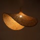 GLOBOSTAR® CUBA 01767 Boho Κρεμαστό Φωτιστικό Οροφής με Ντουί 1 x E27 AC 220-240V IP20 - Μπεζ - Μ80 x Π80 x Υ49cm