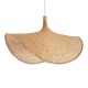 GLOBOSTAR® CUBA 01767 Boho Κρεμαστό Φωτιστικό Οροφής με Ντουί 1 x E27 AC 220-240V IP20 - Μπεζ - Μ80 x Π80 x Υ49cm