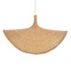 GLOBOSTAR® CUBA 01767 Boho Κρεμαστό Φωτιστικό Οροφής με Ντουί 1 x E27 AC 220-240V IP20 - Μπεζ - Μ80 x Π80 x Υ49cm